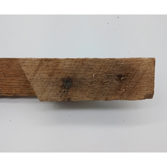 Antique Reclaimed Oak Handmade Barn Door Wooden Hardware Latch Closure Rustic - Picture 8 of 16